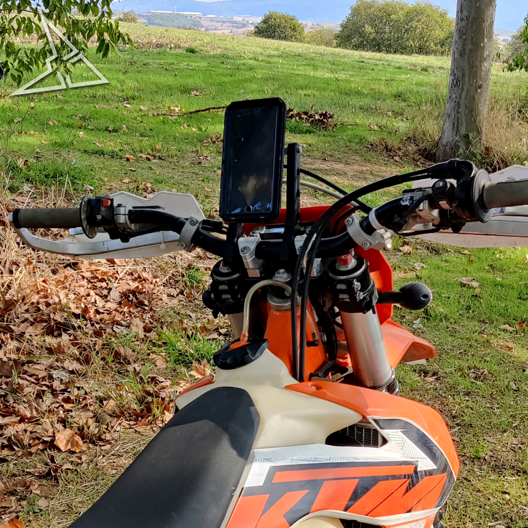 Soporte de navegación móvil Universal para moto Enduro Trail - 3dPartum